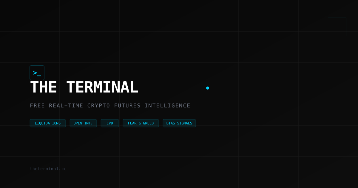 Live Crypto Liquidation Tracker — The Terminal